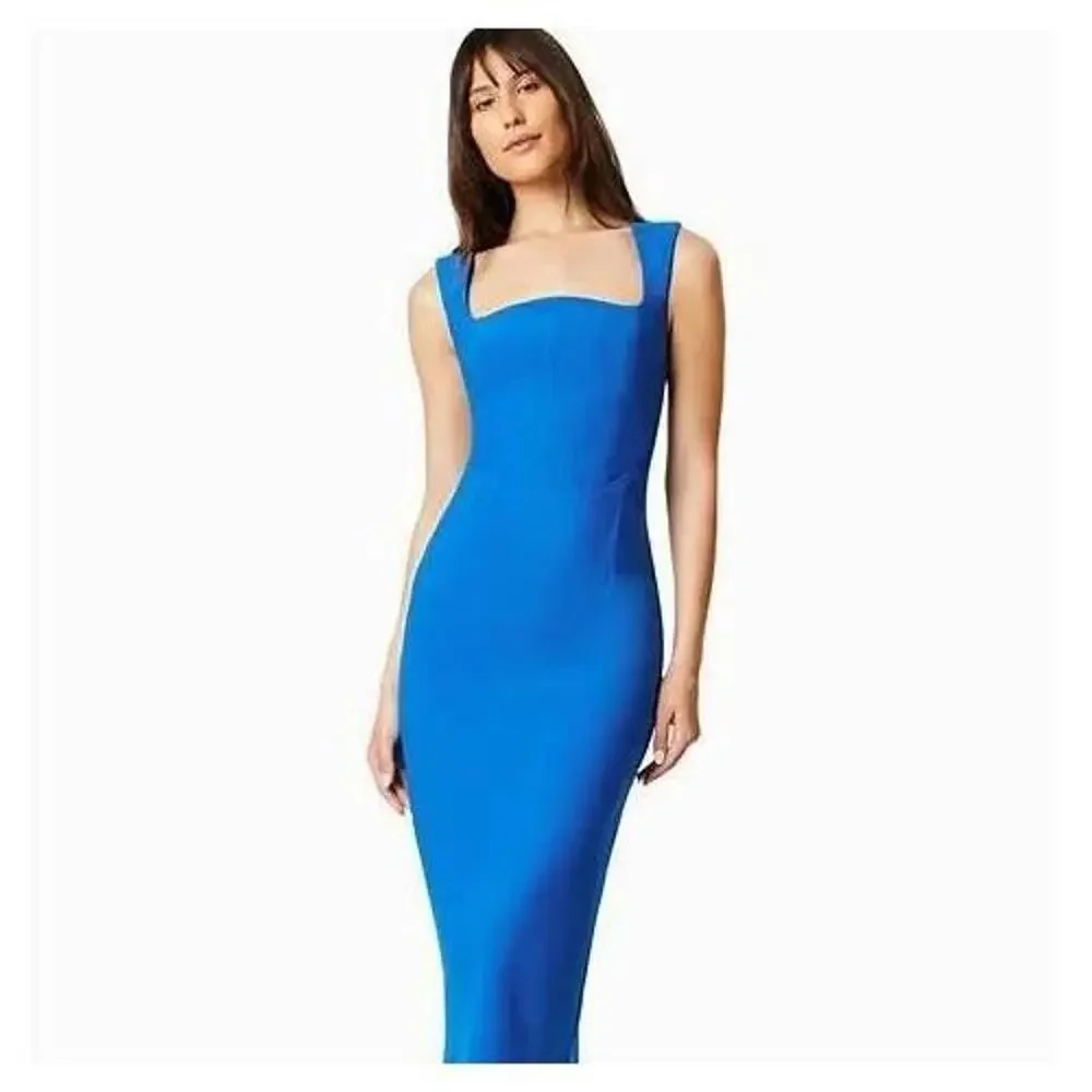 Elliatt Birch Corset Cocktail Dress Size Small (Cobalt Blue) - Picture 2 of 2